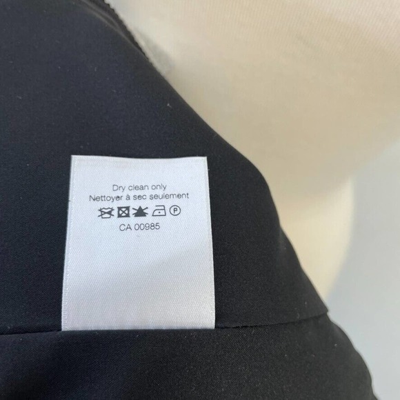 Veronica Beard Women's Size 6 Black Scuba Dickey Blazer with Gray Hooded Dickey - Picture 8 of 13